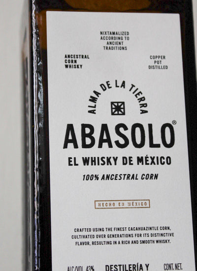 Abasolo Mexican Whisky Ancestral