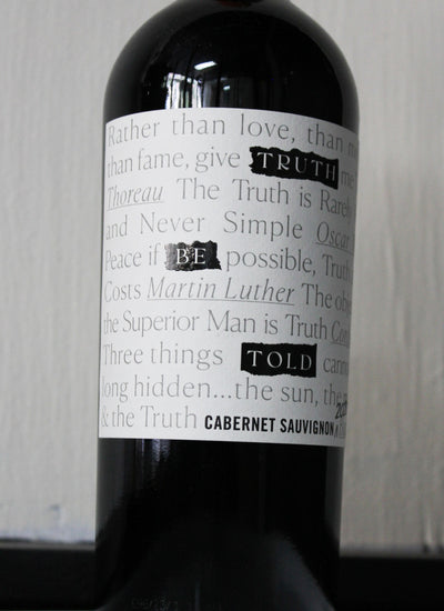 Truth Be Told Cabernet Sauvignon