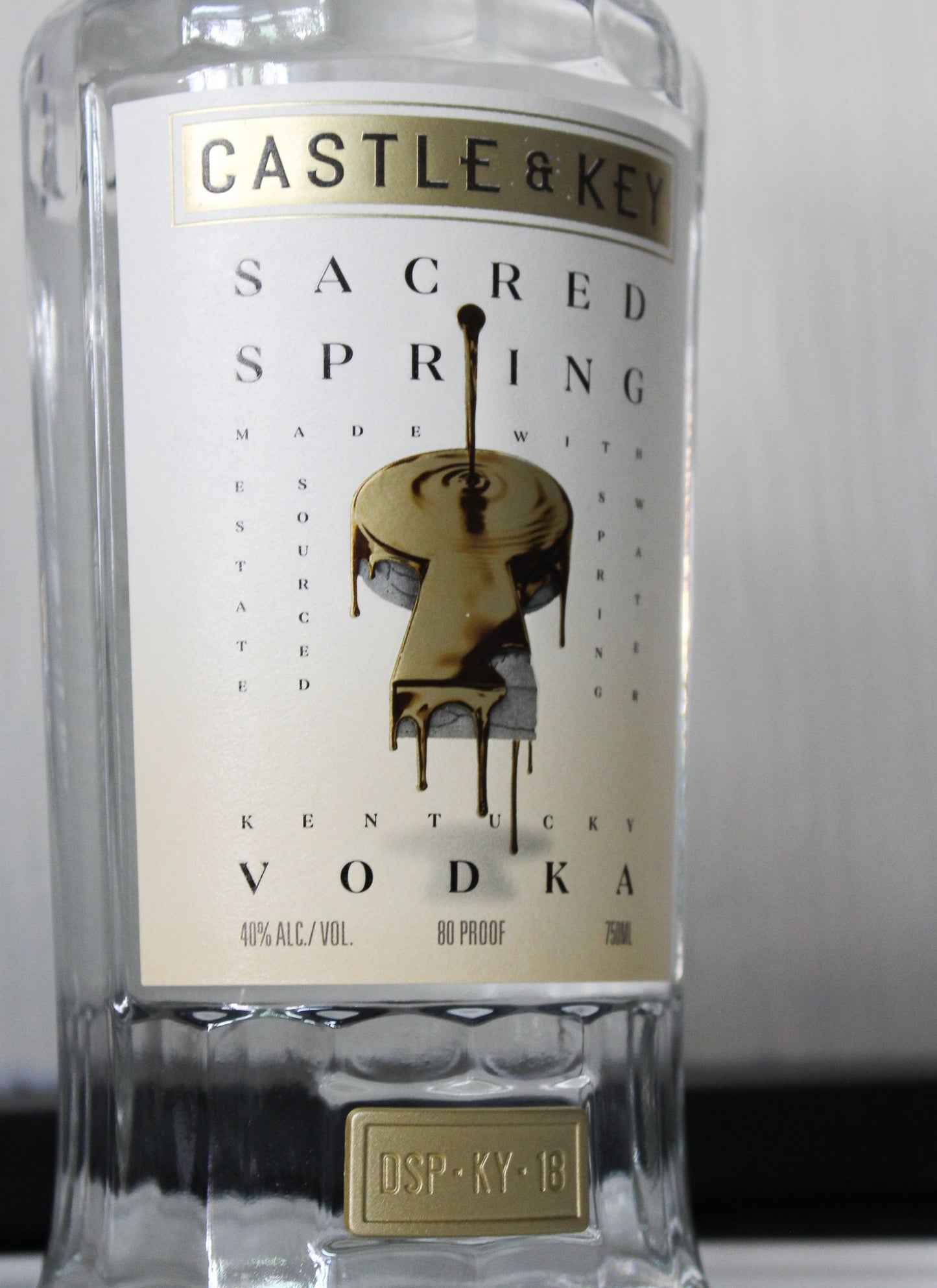 Castle & Key Sacred Spring Vodka