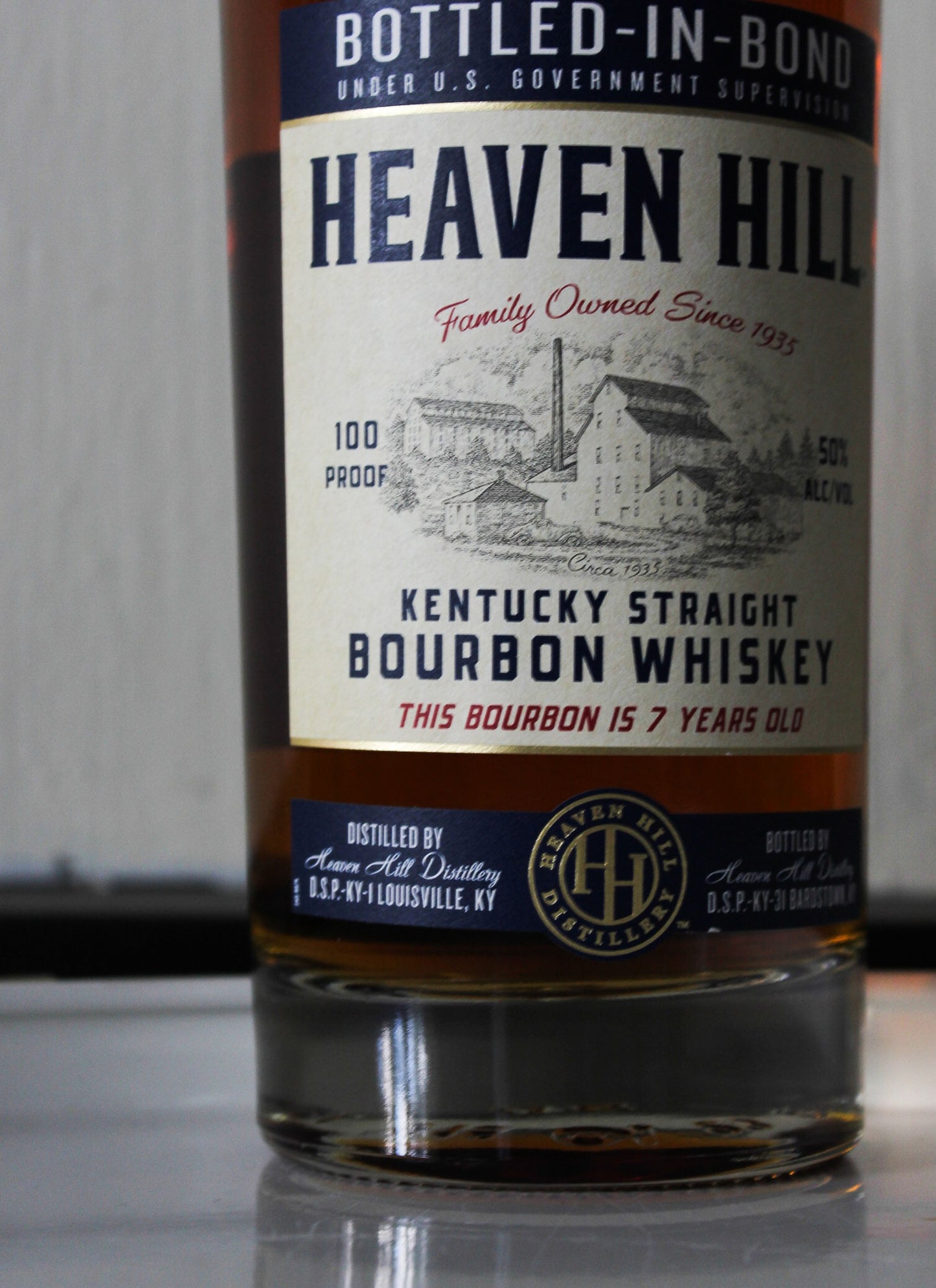 Heaven Hill Bottled-in-Bond 7 Year Bourbon