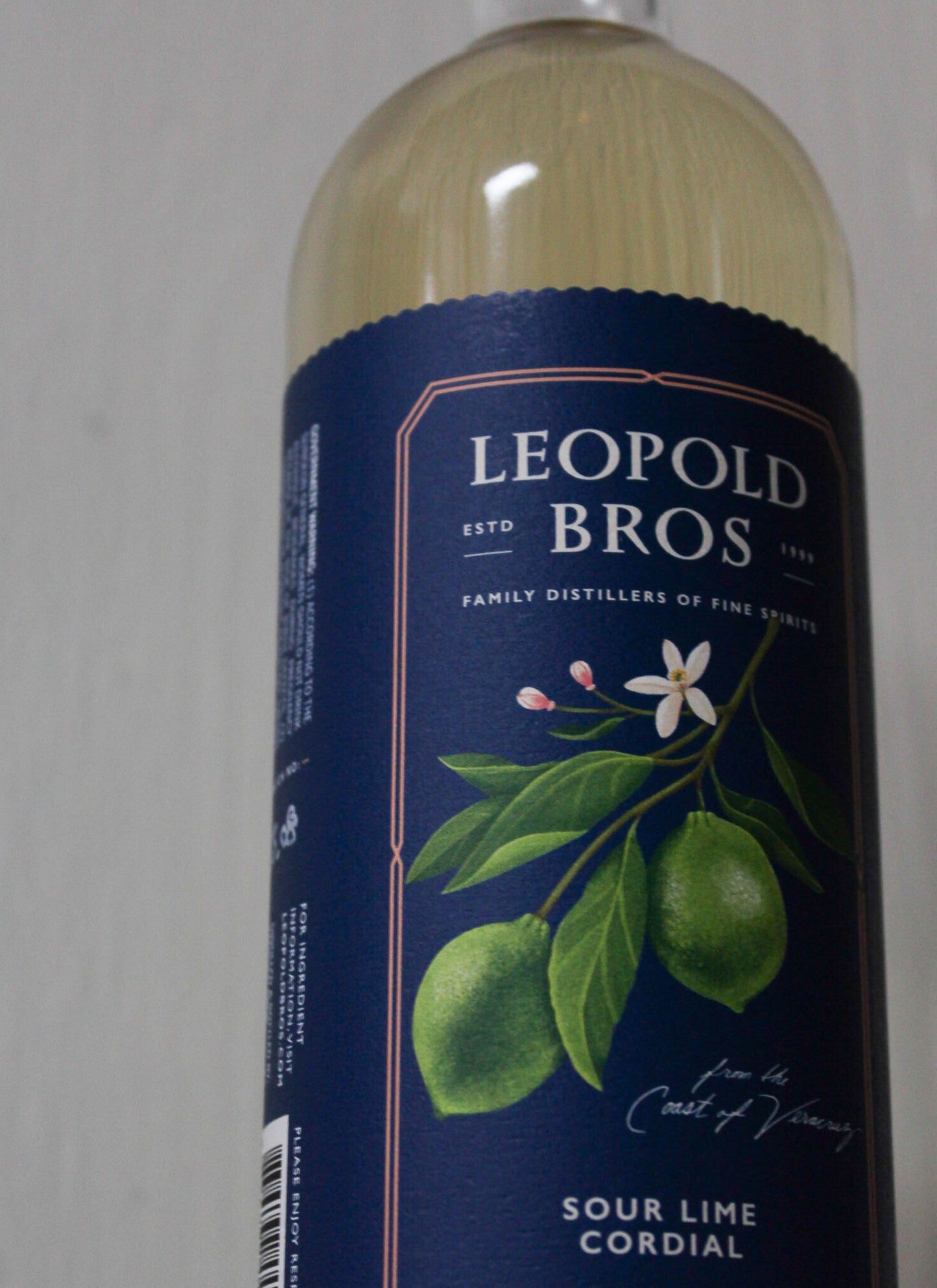 Leopold Brothers Sour Lime Cordial