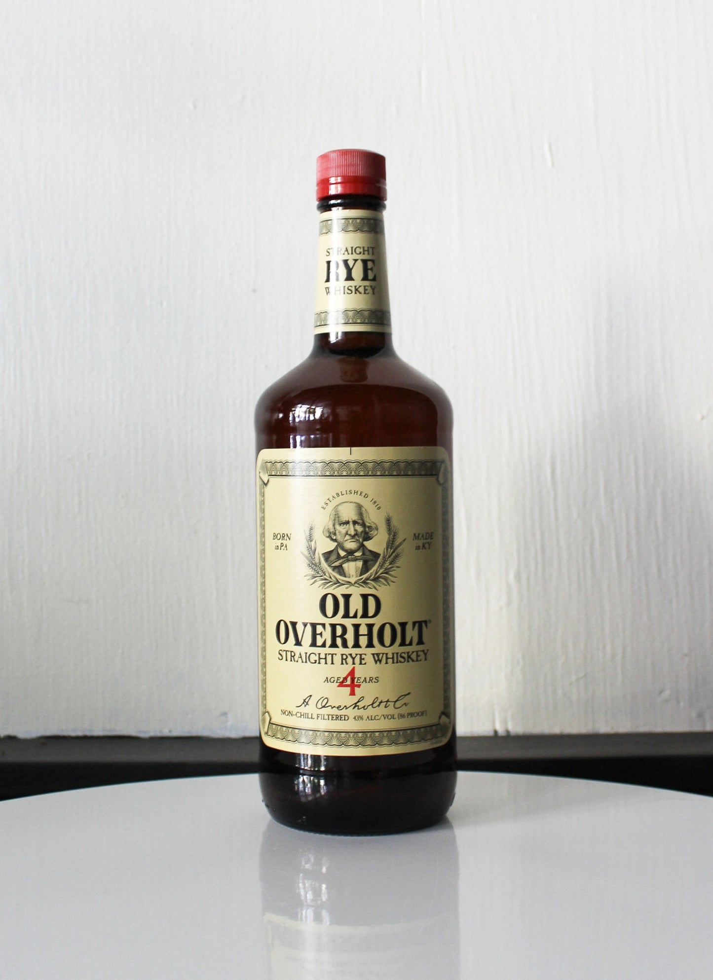 Old Overholt Straight Rye Whiskey