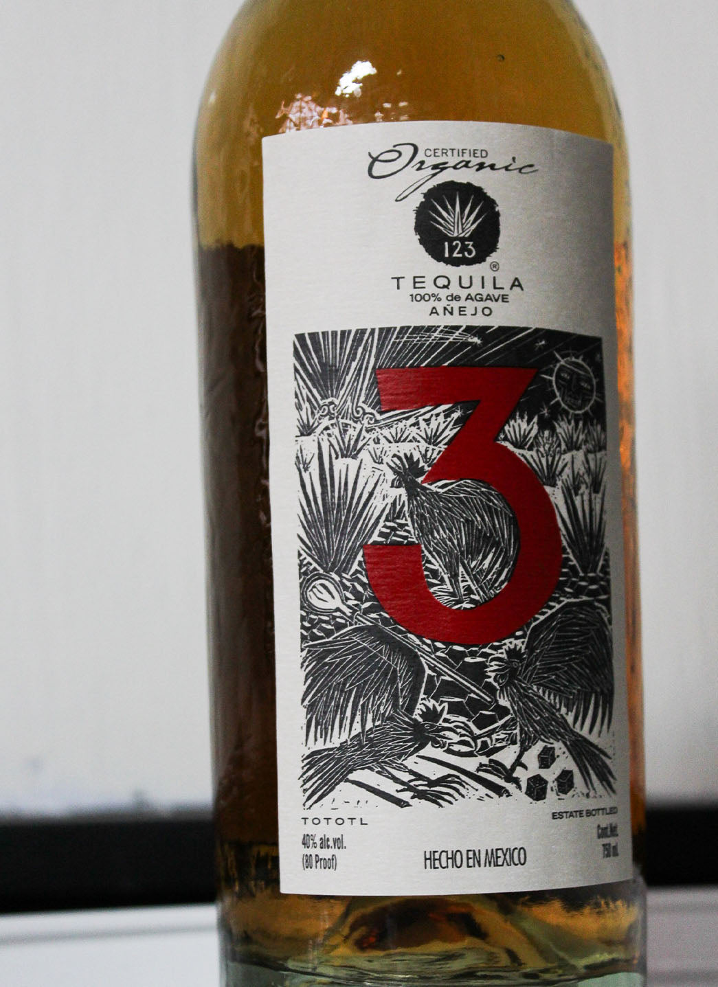 123 Organic Tres Tequila Anejo