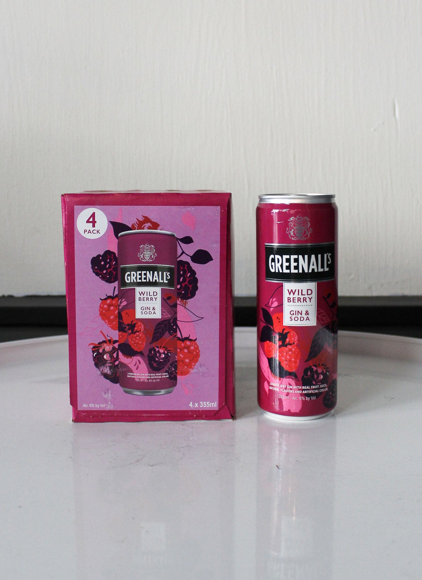 Greenall's Wild Berry Gin & Soda