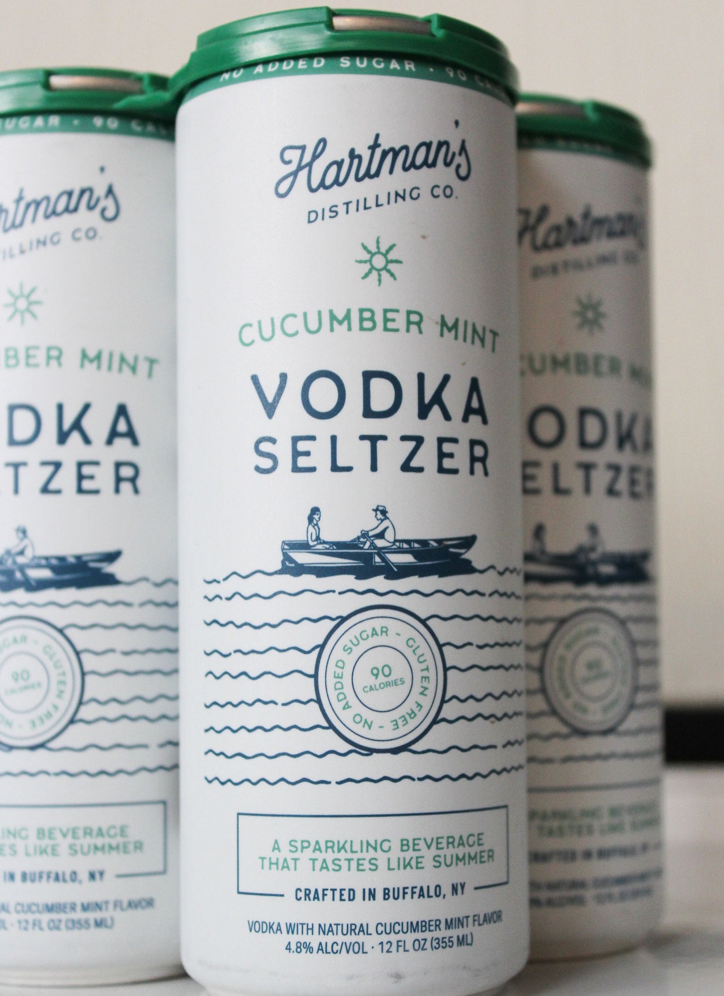 Hartman's Cucumber Mint Vodka Seltzer