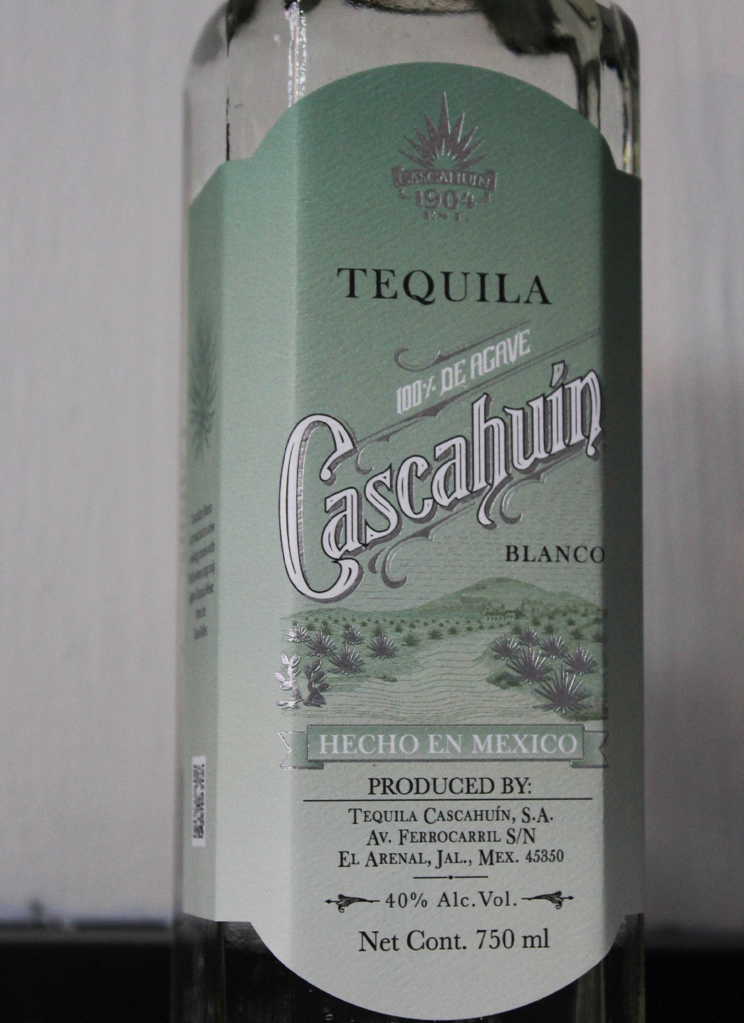 Cascahuin Tequila Blanco