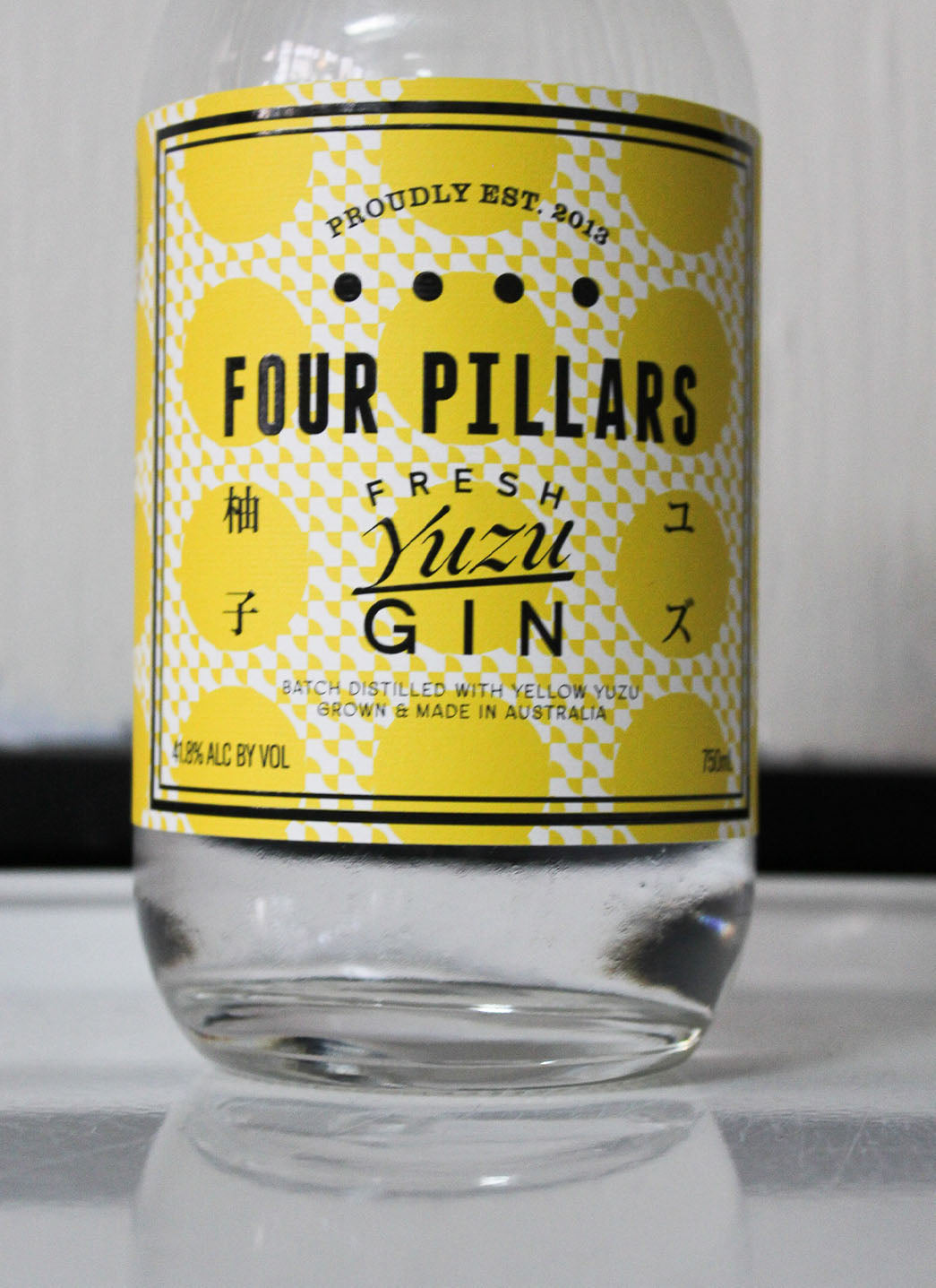 Four Pillars Fresh Yuzu Gin