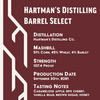 Hartman's Distiling Company Barrel Select Bourbon