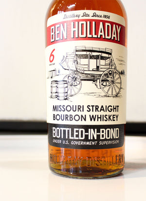 Ben Holladay 6 Year Old Bottled In Bond Bourbon Whiskey