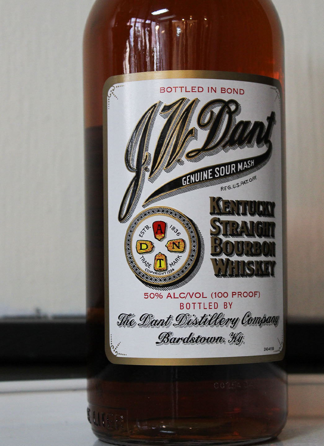 JW Dant Kentucky Straight Bourbon Whiskey