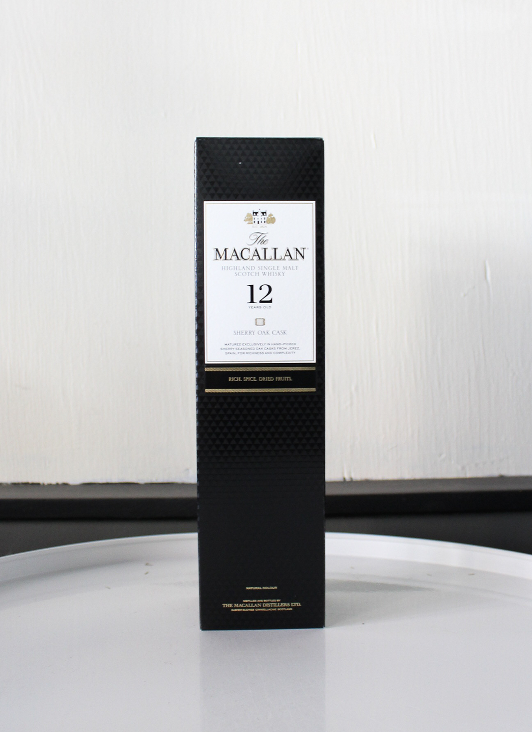 Macallan 12 Year Old Sherry Oak Cask Single Malt Scotch Whisky