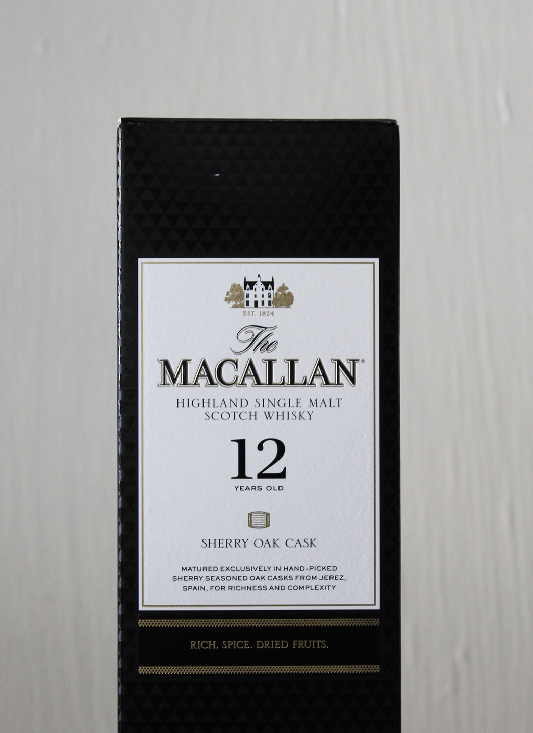 Macallan 12 Year Old Sherry Oak Cask Single Malt Scotch Whisky