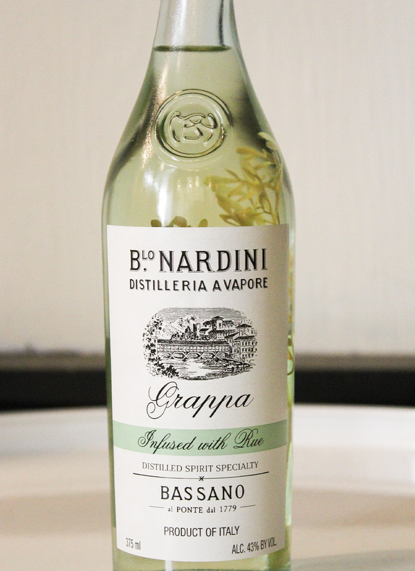 Nardini Grappa Infused With Rue