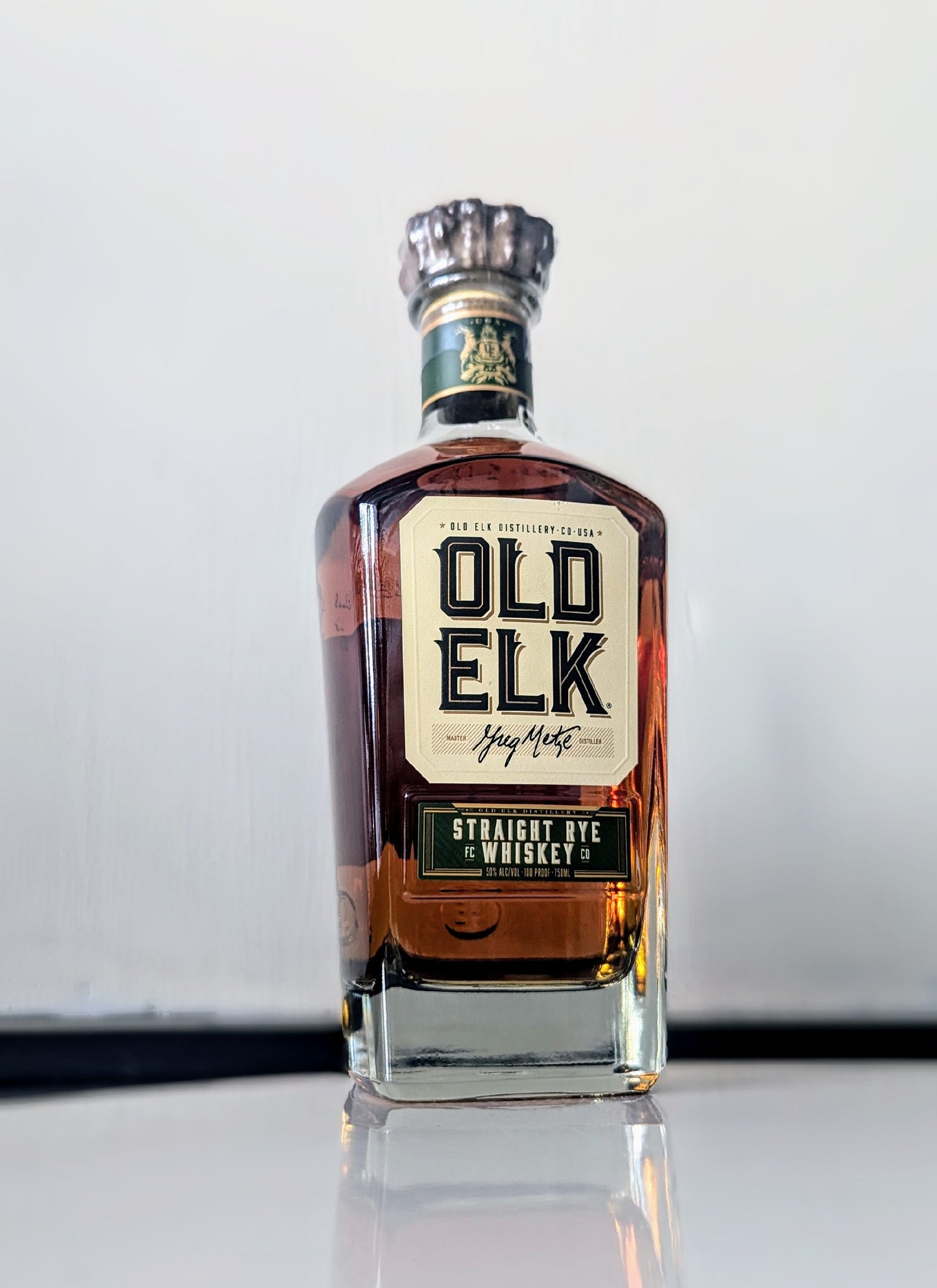 Old Elk Straight Rye Whiskey
