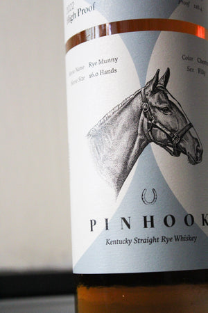 Pinhook Rye Munny High Proof Rye Whiskey