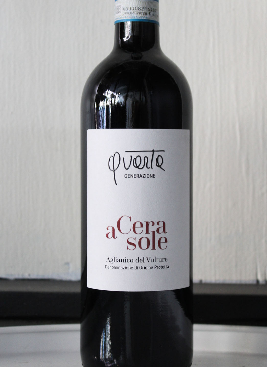 Quarta Generazione Aglianico del Vulture A Cera Sol