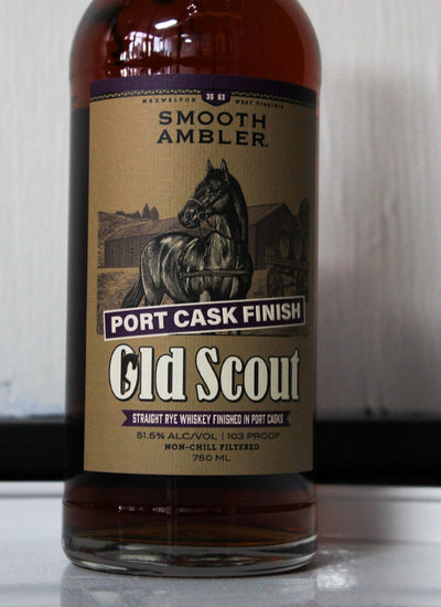 Smooth Ambler Old Scout Port Cask Finished Rye Whiskey