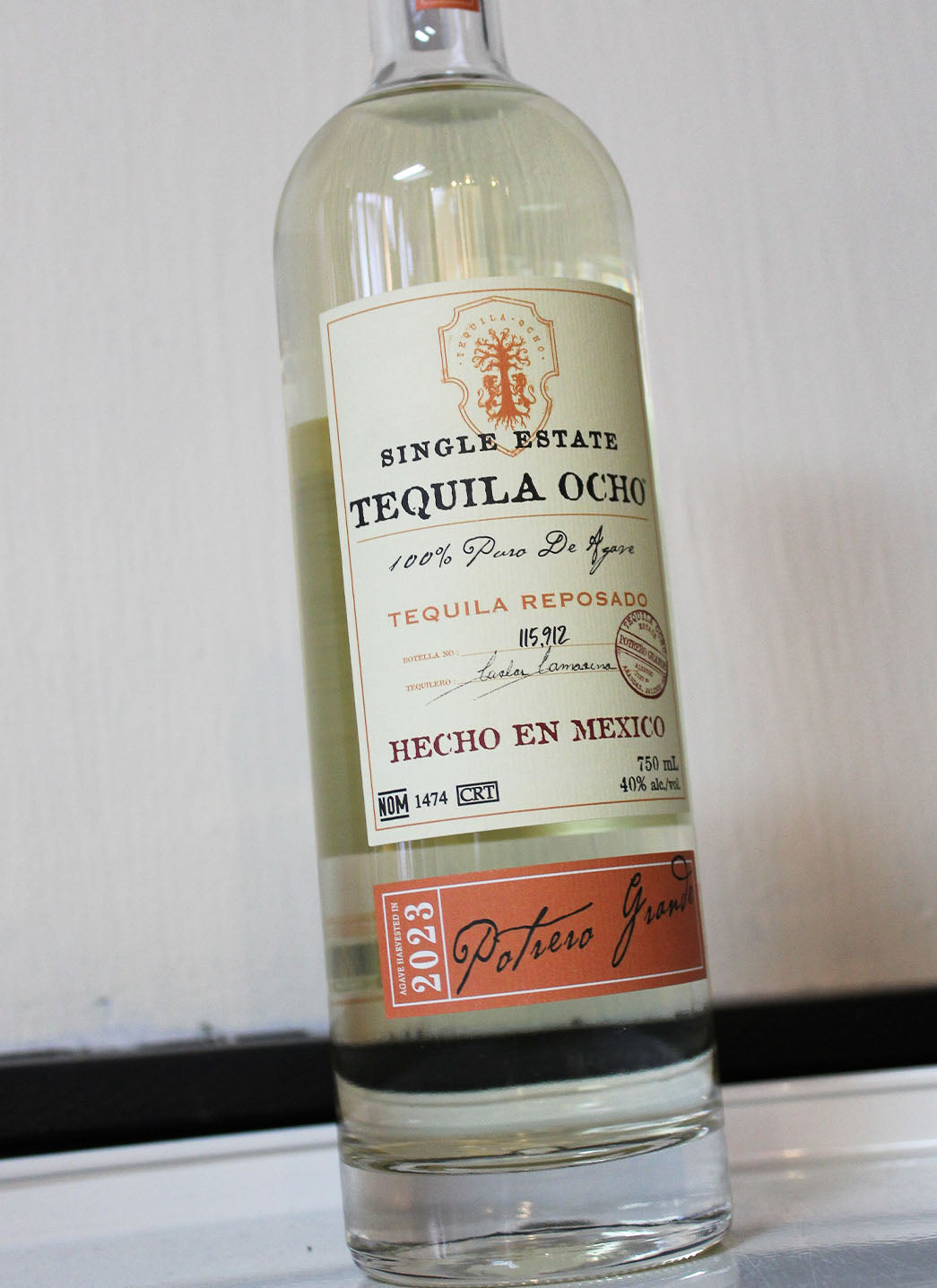 Tequila Ocho Single Estate Reposado