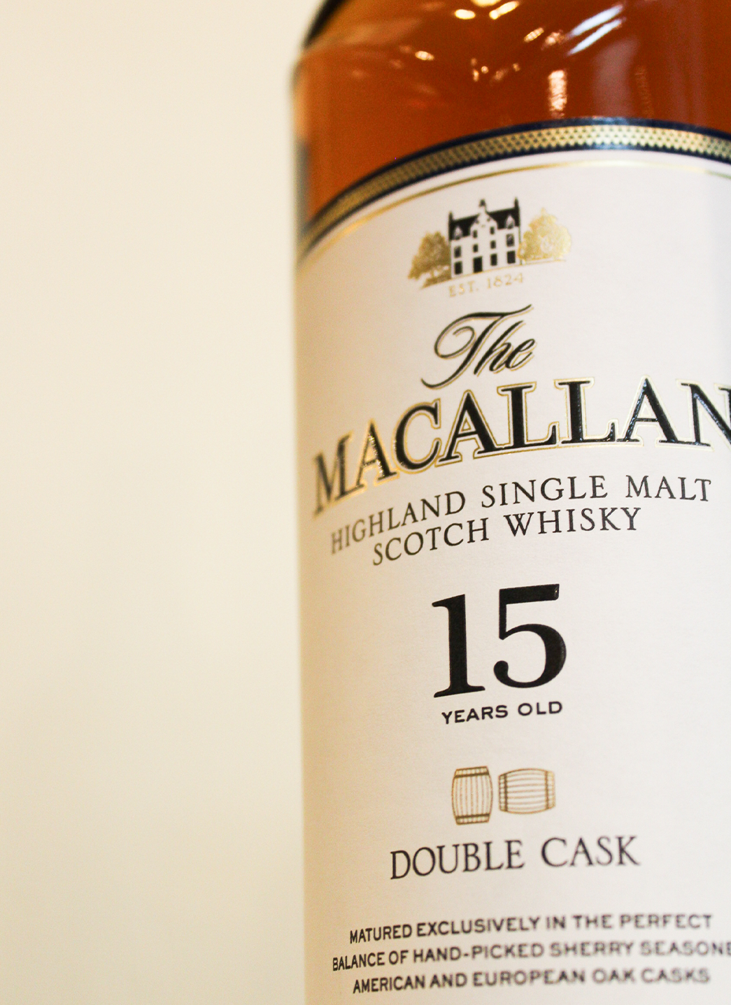 Macallan 15 Year Double Cask Single Malt Scotch Whisky Macallan 15 Year Double Cask Single Malt Scotch Whisky