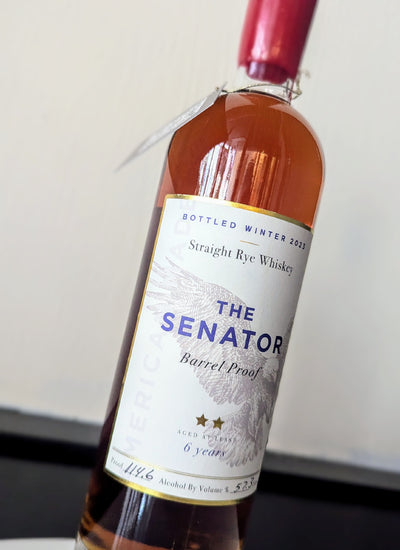 The Senator 6 Year Barrel Proof Rye Whiskey