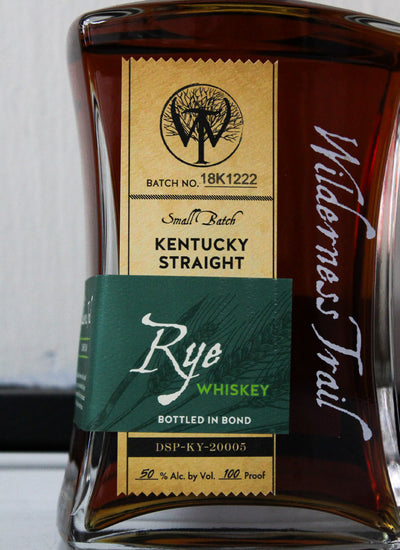 Wilderness Trail Straight Rye Whiskey