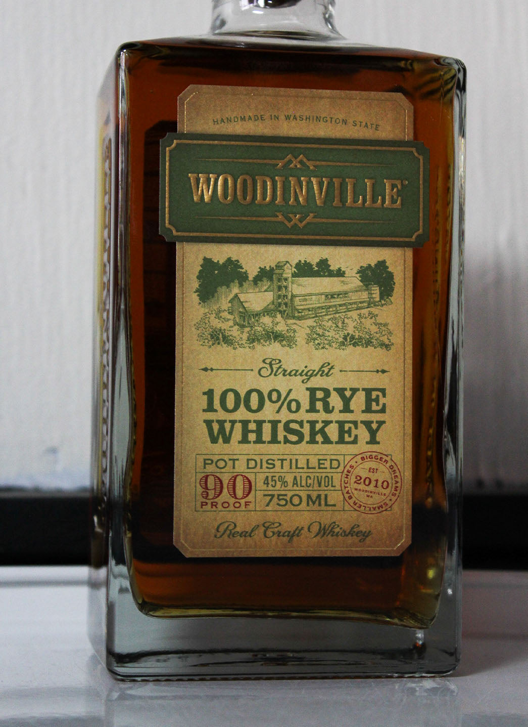 Woodinville Straight Rye Whiskey