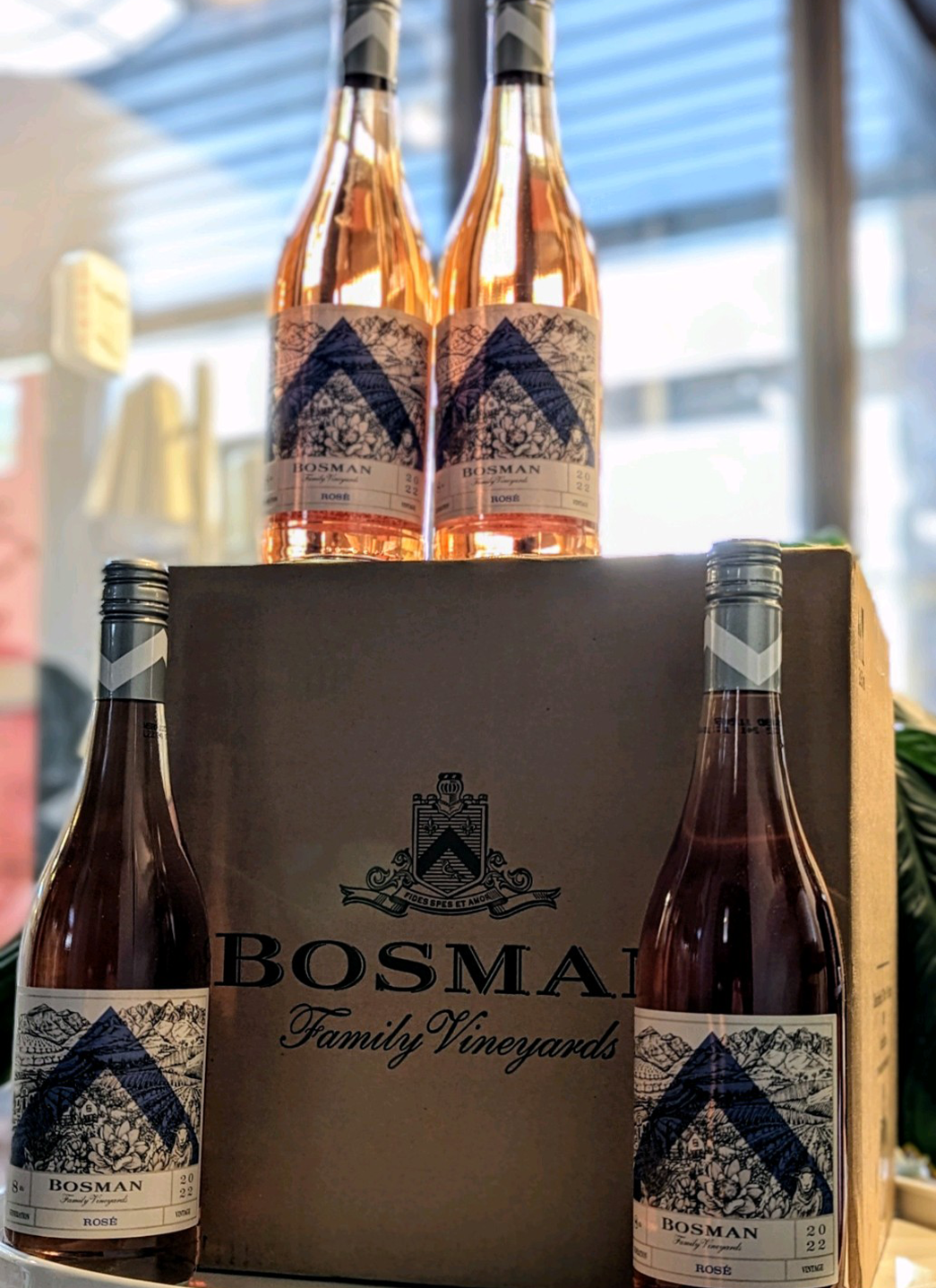Bosman Family Vineyards 8th Generation Rose Case