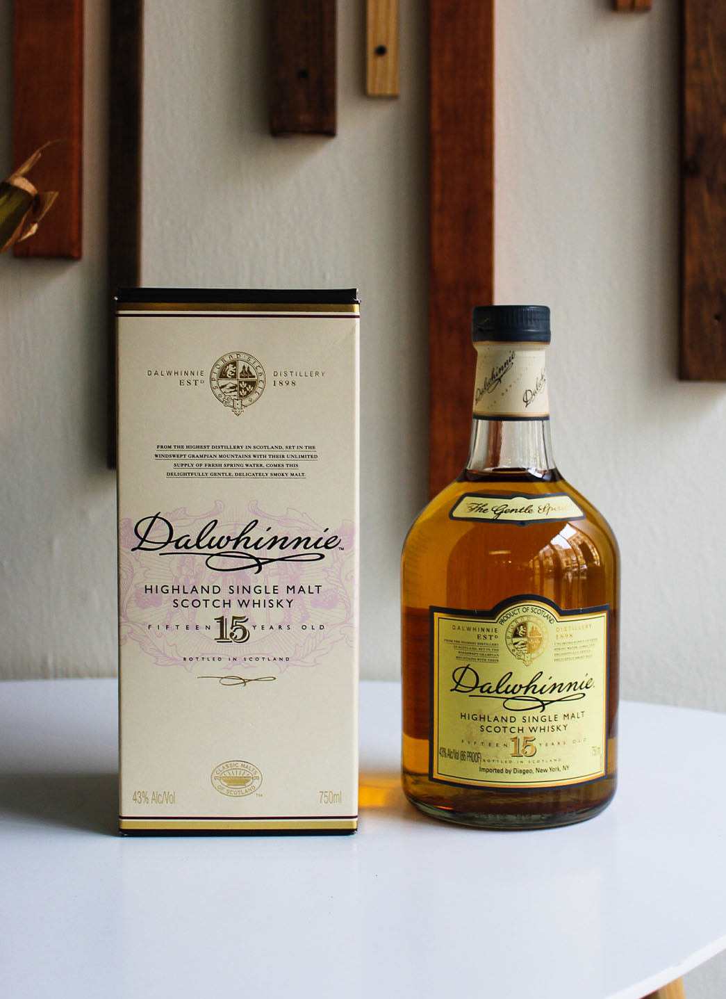 Dalwhinnie 15 Year Old Single Malt Scotch