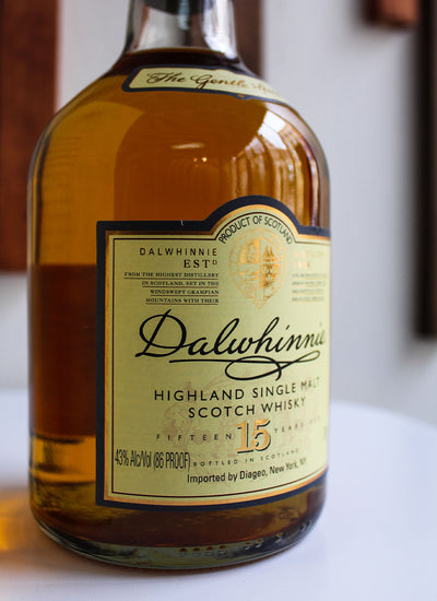 Dalwhinnie 15 Year Old Single Malt Scotch Whiksy