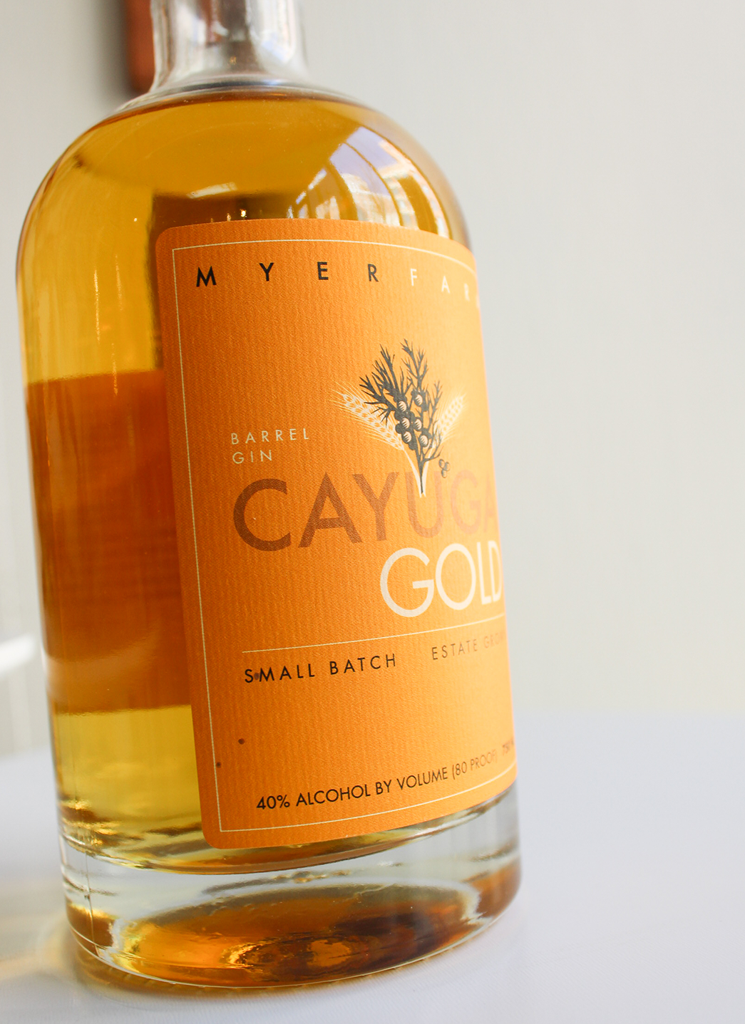 Myer Farm Cayuga Gold Gin