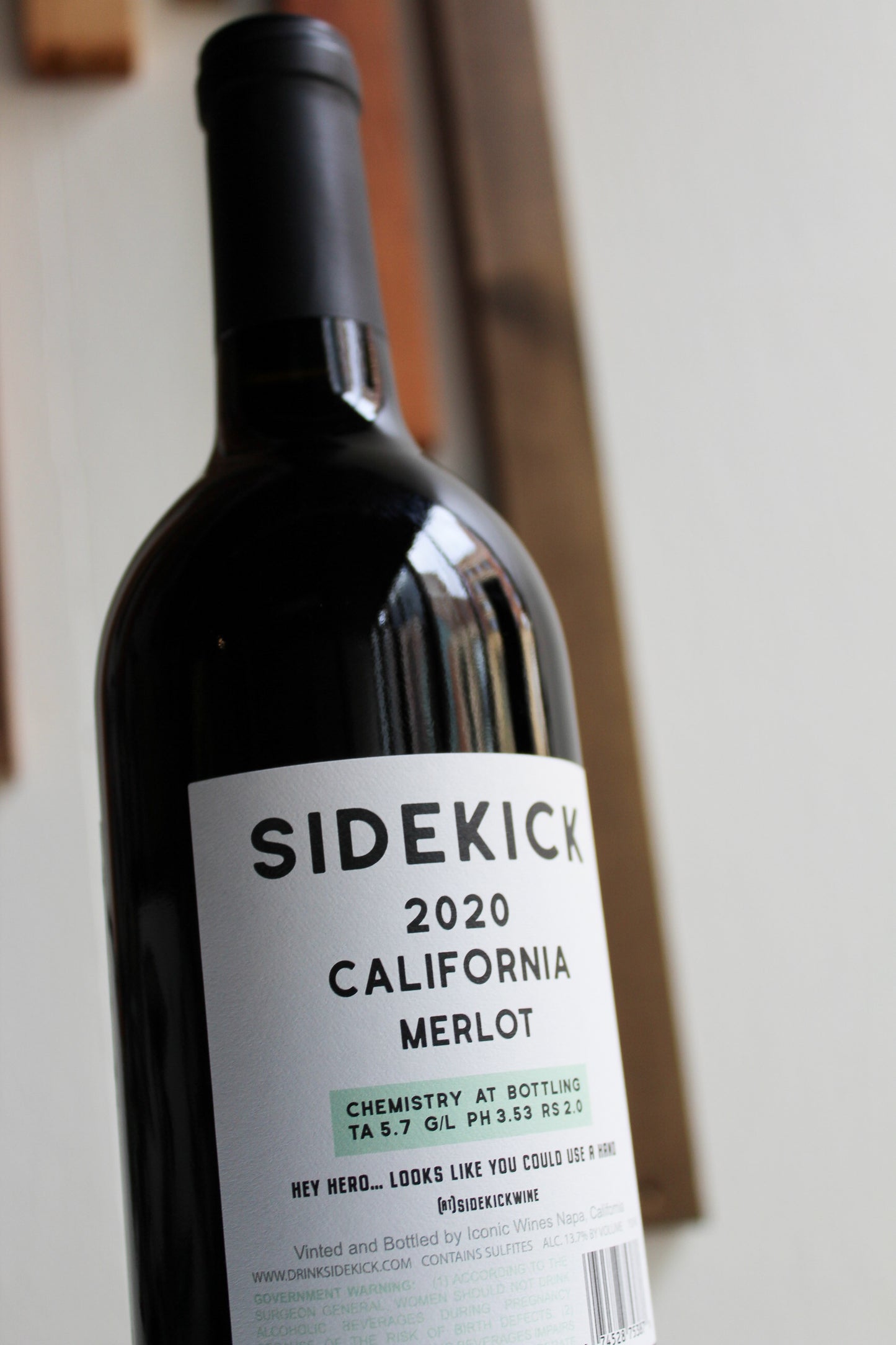 Iconic Wines Sidekick Merlot