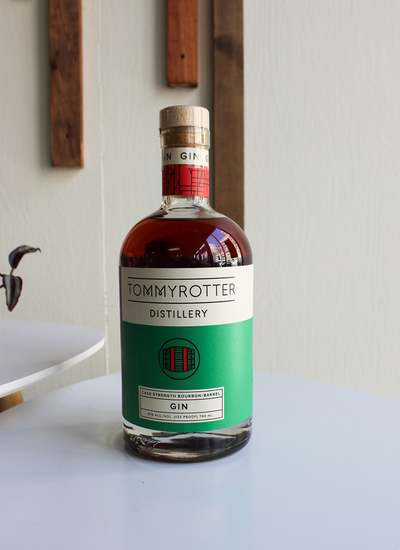 Tommyrotter Cask Strength Bourbon Barrel Aged Gin